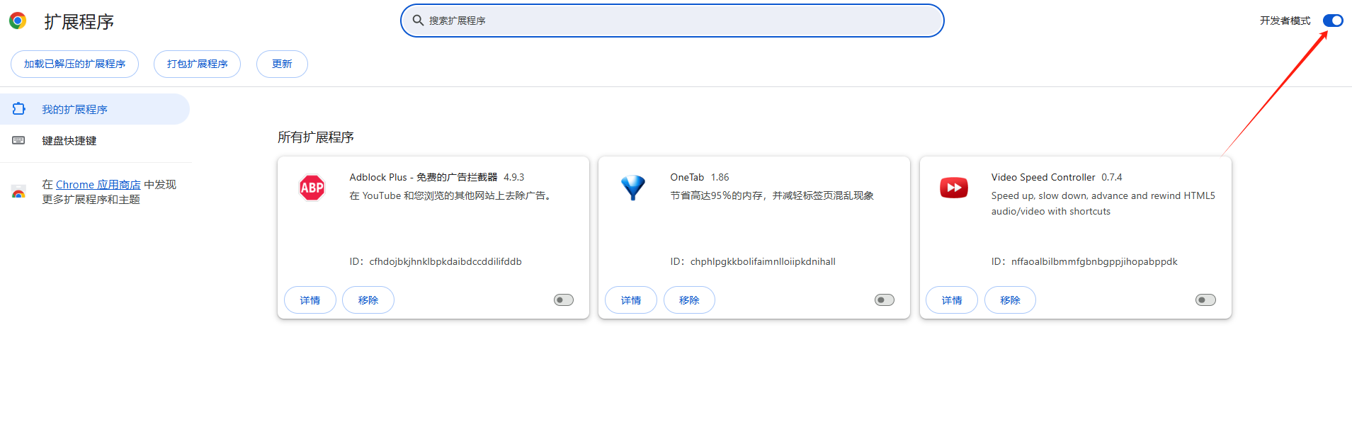 如何在Chrome中启用扩展程序6