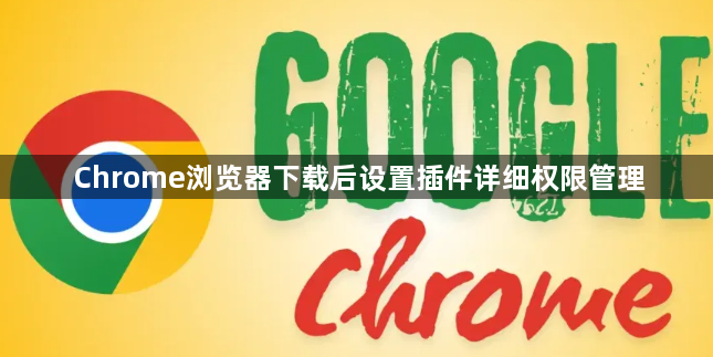 Chrome浏览器下载后设置插件详细权限管理