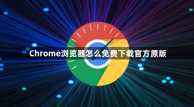 Chrome浏览器怎么免费下载官方原版