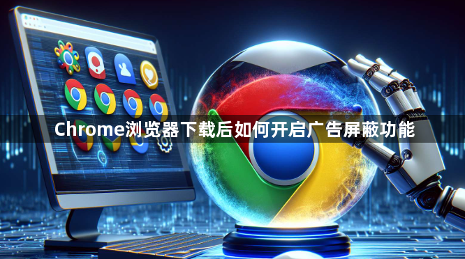 Chrome浏览器下载后如何开启广告屏蔽功能