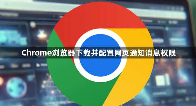 Chrome浏览器下载并配置网页通知消息权限