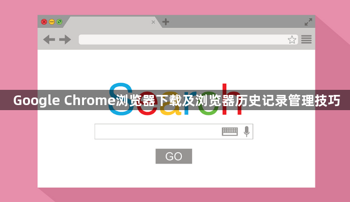 Google Chrome浏览器下载及浏览器历史记录管理技巧