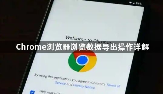Chrome浏览器浏览数据导出操作详解