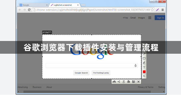谷歌浏览器下载插件安装与管理流程