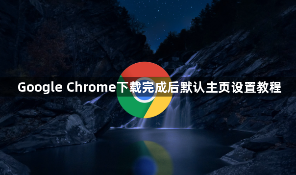 Google Chrome下载完成后默认主页设置教程