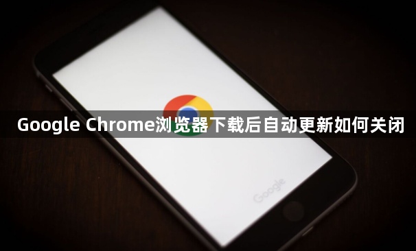 Google Chrome浏览器下载后自动更新如何关闭