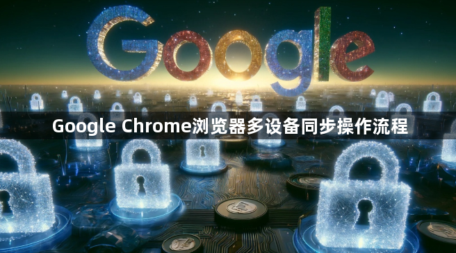 Google Chrome浏览器多设备同步操作流程