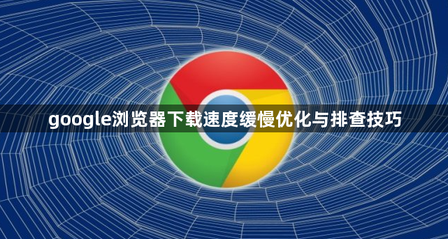 google浏览器下载速度缓慢优化与排查技巧