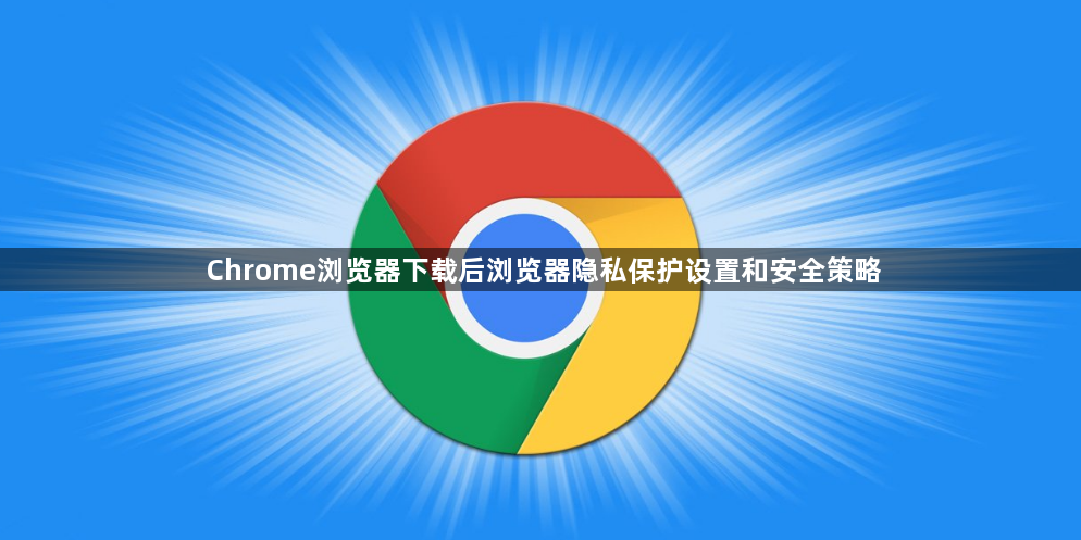 Chrome浏览器下载后浏览器隐私保护设置和安全策略