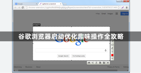 谷歌浏览器启动优化趣味操作全攻略