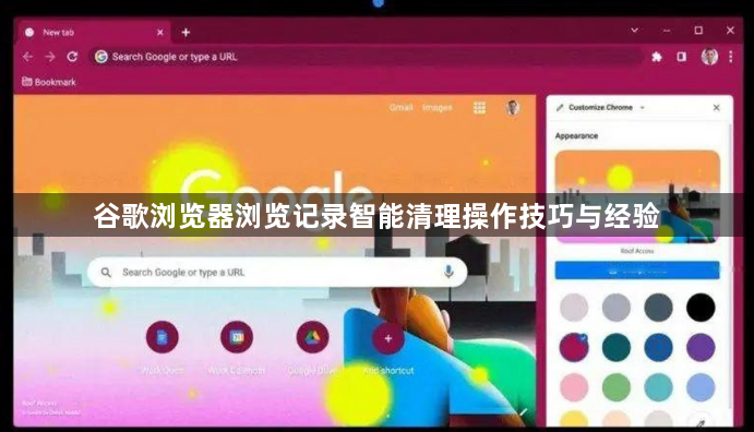 谷歌浏览器浏览记录智能清理操作技巧与经验