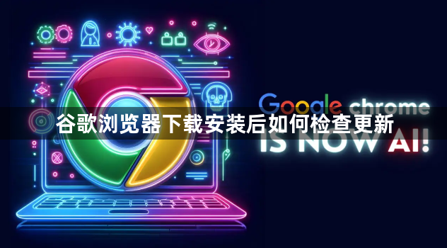 谷歌浏览器下载安装后如何检查更新