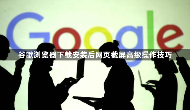 谷歌浏览器下载安装后网页截屏高级操作技巧