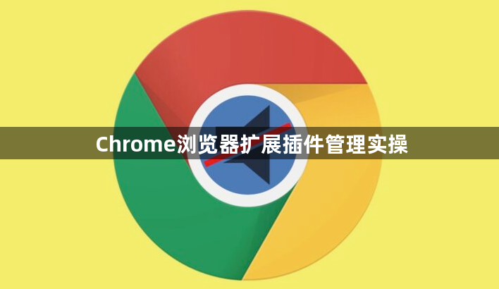 Chrome浏览器扩展插件管理实操