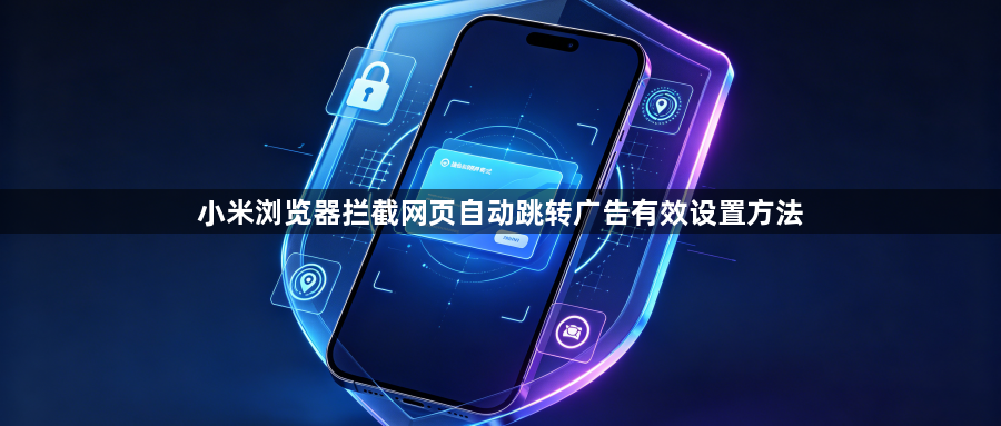 小米浏览器拦截网页自动跳转广告有效设置方法1