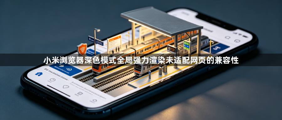 小米浏览器深色模式全局强力渲染未适配网页的兼容性1