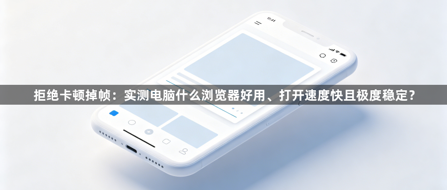 拒绝卡顿掉帧：实测电脑什么浏览器好用、打开速度快且极度稳定？1
