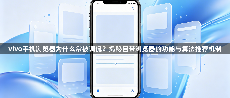 vivo手机浏览器为什么常被调侃?揭秘自带浏览器的功能与算法推荐机制1
