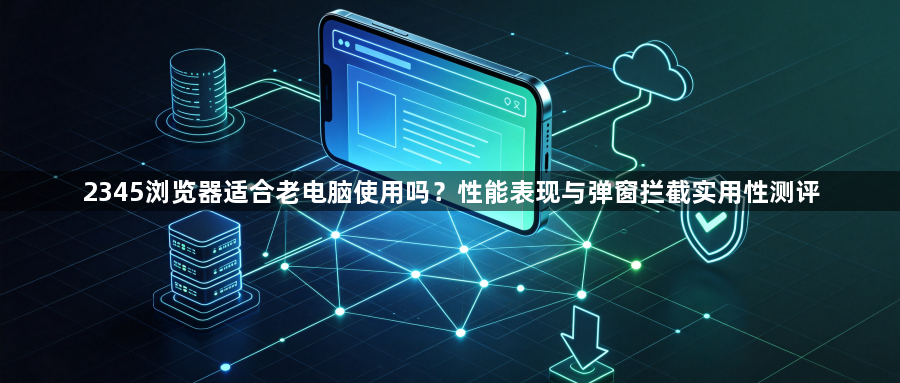 2345浏览器适合老电脑使用吗？性能表现与弹窗拦截实用性测评1