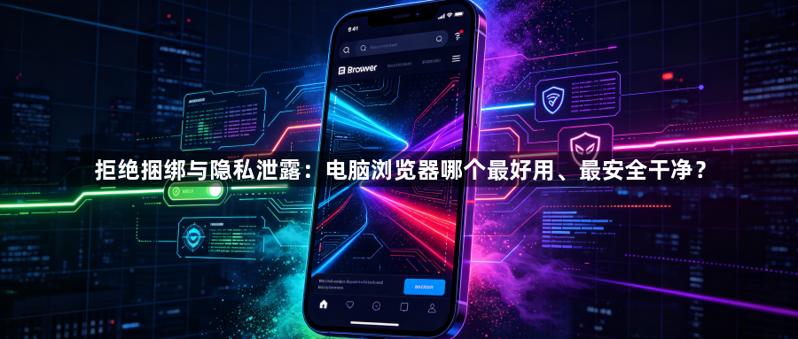 拒绝捆绑与隐私泄露：电脑浏览器哪个最好用、最安全干净？1