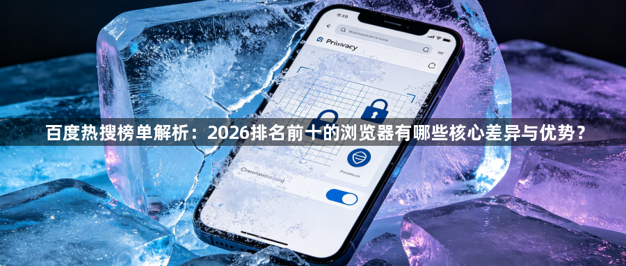 百度热搜榜单解析:2026排名前十的浏览器有哪些核心差异与优势?1