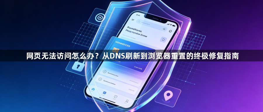 网页无法访问怎么办？从DNS刷新到浏览器重置的终极修复指南1