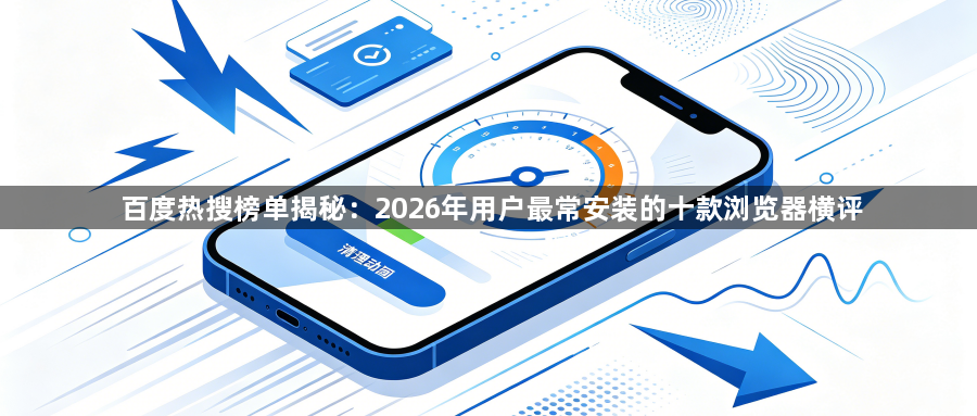 百度热搜榜单揭秘：2026年用户最常安装的十款浏览器横评1