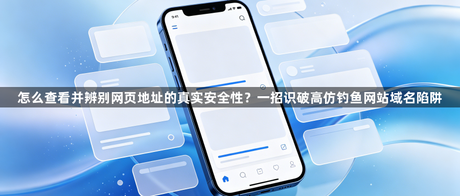 怎么查看并辨别网页地址的真实安全性？一招识破高仿钓鱼网站域名陷阱1