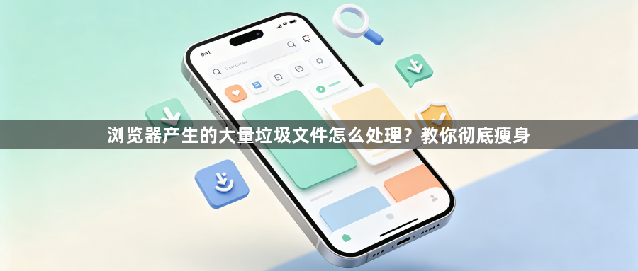 浏览器产生的大量垃圾文件怎么处理？教你彻底瘦身1