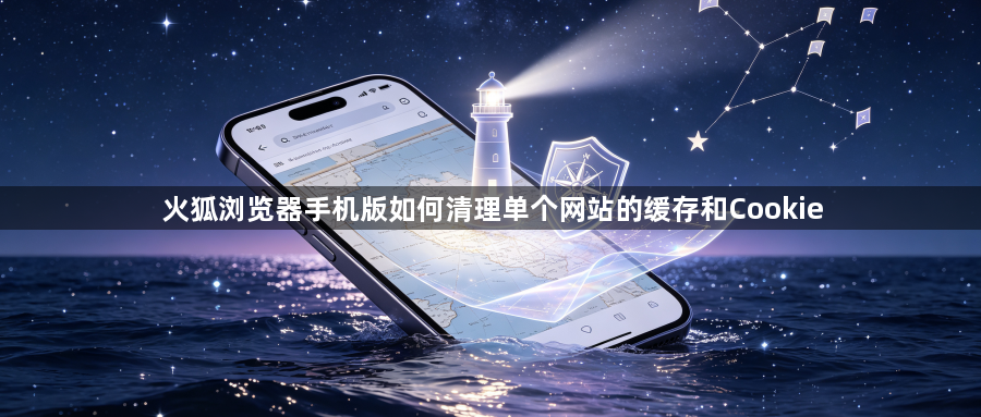 火狐浏览器手机版如何清理单个网站的缓存和Cookie1