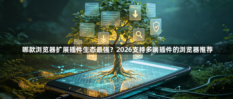 哪款浏览器扩展插件生态最强?2026支持多端插件的浏览器推荐1