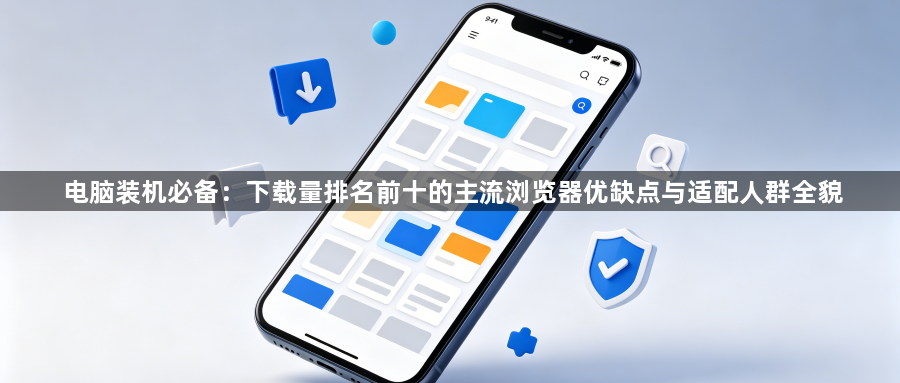 电脑装机必备：下载量排名前十的主流浏览器优缺点与适配人群全貌1
