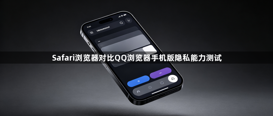 Safari浏览器对比QQ浏览器手机版隐私能力测试1