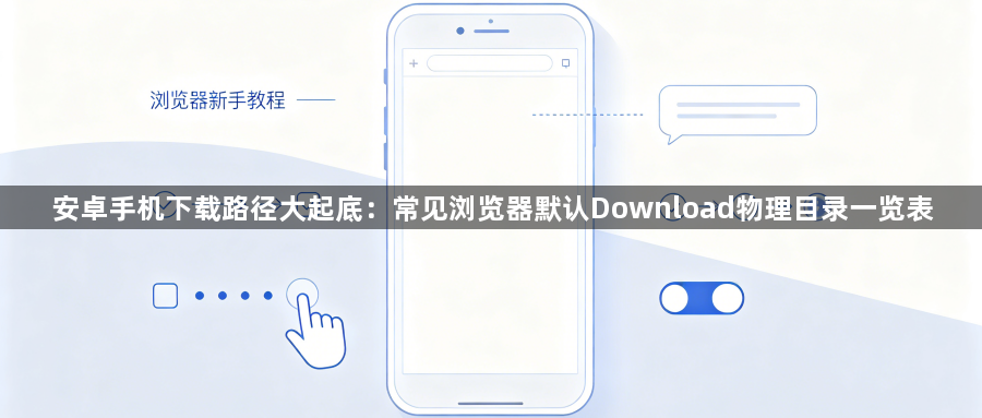 安卓手机下载路径大起底：常见浏览器默认Download物理目录一览表1