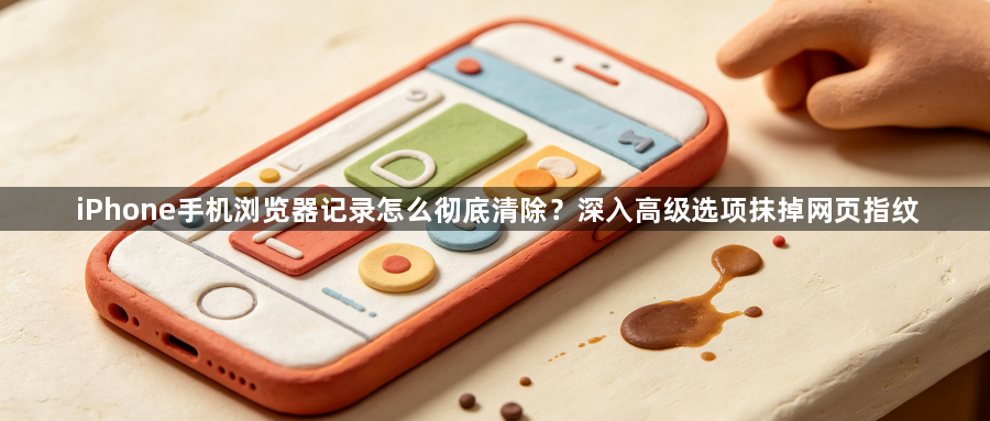 iPhone手机浏览器记录怎么彻底清除？深入高级选项抹掉网页指纹1